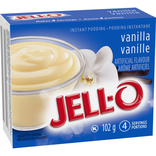 Jell-O Instant Pudding Mix Vanilla 102 g