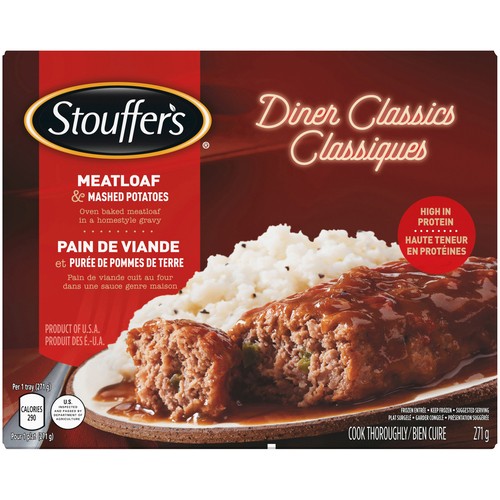 Stouffer's Frozen Diner Classics Homestyle Meatloaf 271 g