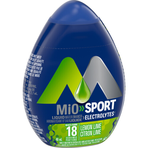 MiO Sport Liquid Water Enhancer Lemon Lime 48 ml