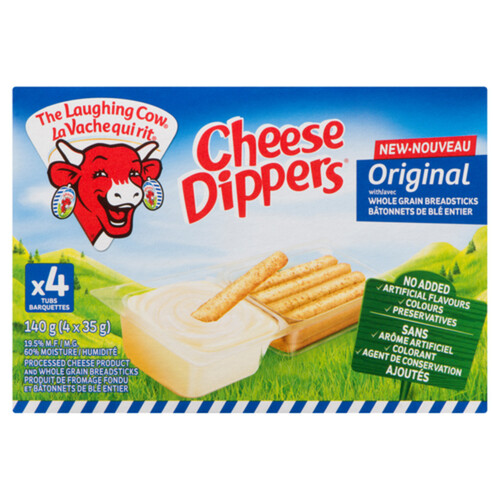 The Laughing Cow Cheese Dippers Original 4 x 35 g