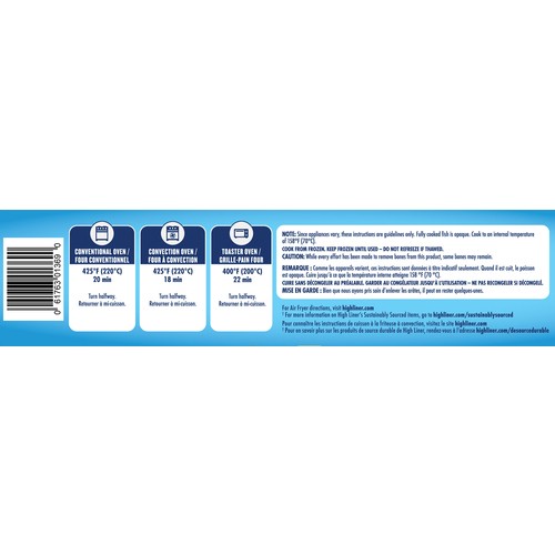 High Liner Frozen Crunchy Fish Cakes 700 g