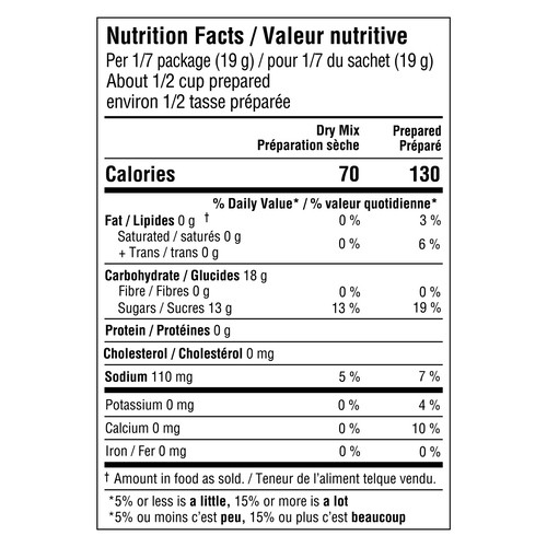 Jell-O Cooked Pudding And Pie Filling Vanilla 135 g