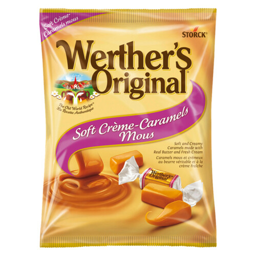 Werther's Candy Soft Caramel Original 128 g