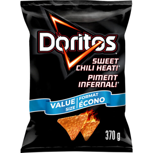 Doritos Tortilla Chips Sweet Chili Heat 370 g