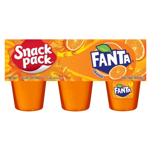 Snack Pack Juicy Gel Snacks Fanta 594 g