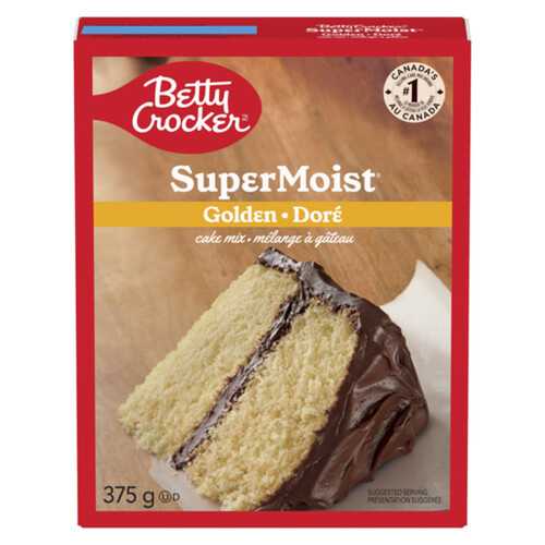 Betty Crocker Super Moist Golden Cake Mix 375 g