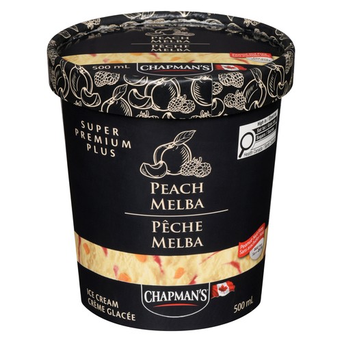 Chapman's Super Premium Plus Ice Cream Peach Melba 500 ml