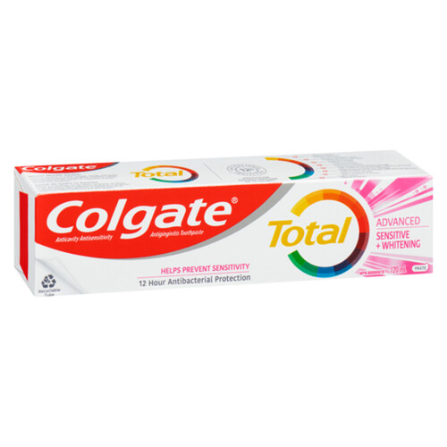 Colgate Total Advanced Sensitive + Whitening Tooth Paste 120 ml