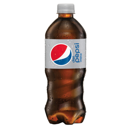 Pepsi Diet Soft Drink 591 ml (bottle)