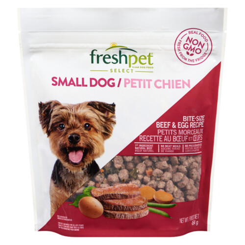 Fresh Pet Dry Dog Food Select Beef Meal For Small Dogs 454 g