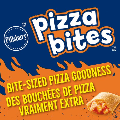 Pillsbury Pizza Bites Frozen Pizza Snacks Buffalo Style Chicken 50 Count 693 g