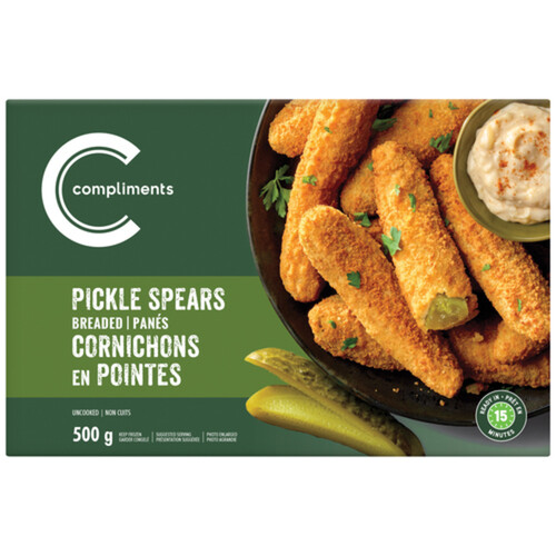 Compliments Frozen Breaded Pickle Spears 500 g