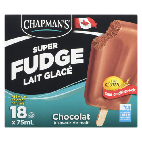 Chapman's Gluten-Free Ice Milk Bars Super Fudge 18 x 75 ml