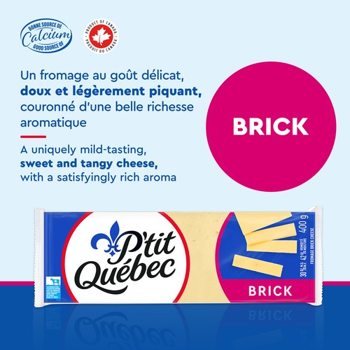 P'tit Québec Natural Brick Cheese 400 g