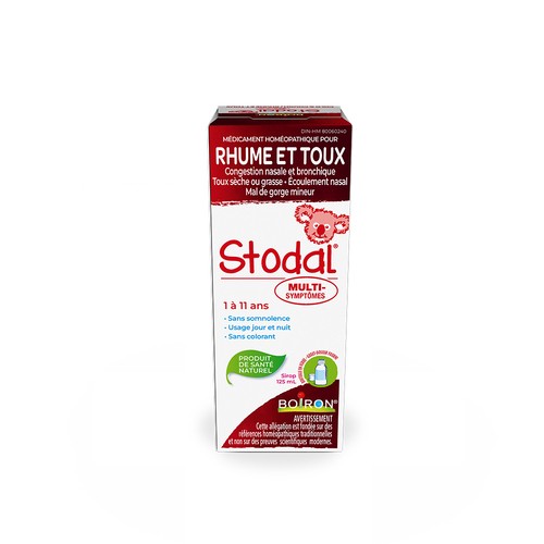 Boiron Stodal Children Multi-Symptom Cold & Cough Syrup 125 ml