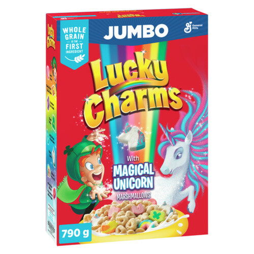 Lucky Charms Cereal With Magical Unicorn Marshmallows 790 g