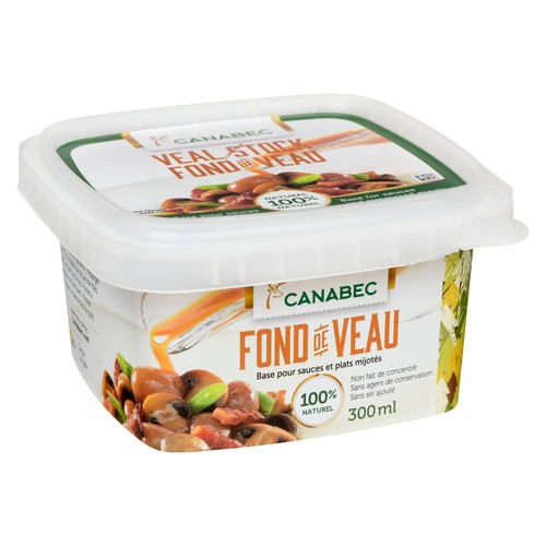 Gibiers Canabec Veal Stock 300 ml (frozen)