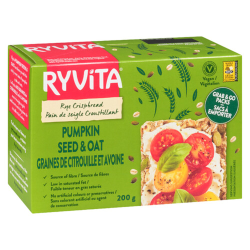 Ryvita Pumpkin Seed Oats Crispbread 200 g