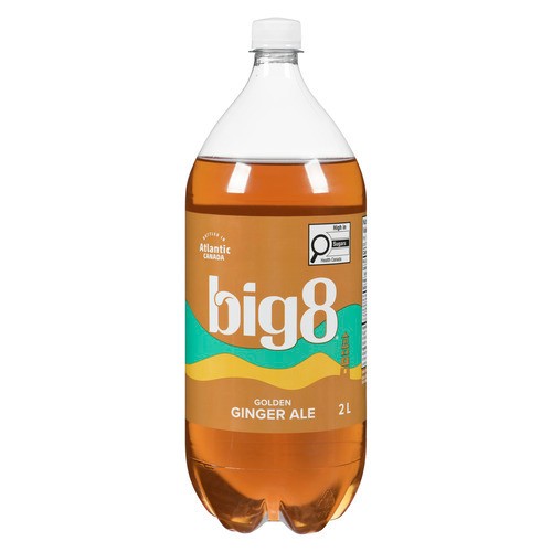 Big 8 Soda Golden Ginger Ale 2 L (bottle)
