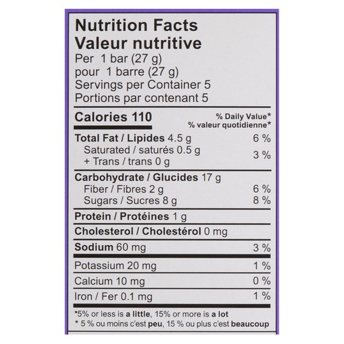 FreeYumm Soft Baked Bars Blueberry 135 g
