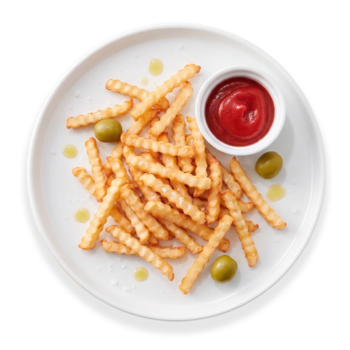 Wholly Veggie Organic Frozen Fries Straight Cut 425 g
