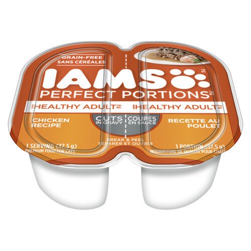 IAMS Grain-Free Wet Cat Food Chicken Recipe 75 g