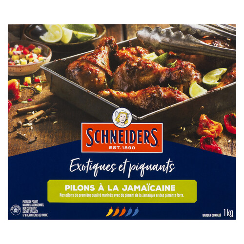 Schneiders Frozen Exotic & Spicy Jerk Chicken Drumsticks 1000 g