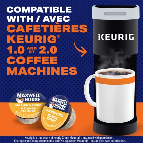 Maxwell House Coffee Pods Morning Blend 30 K-Cups 285 g