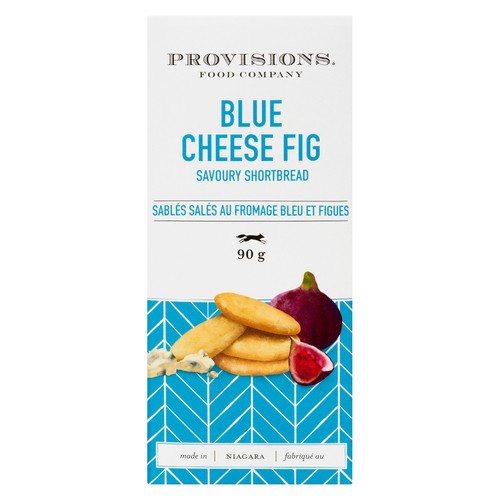Provisions Food Company Savoury Shortbread Blue Cheese & Fig 90 g