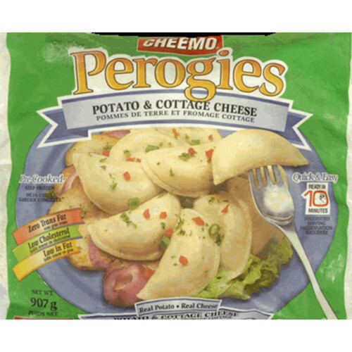 Cheemo Cottage Cheese Perogies 907 g (frozen)