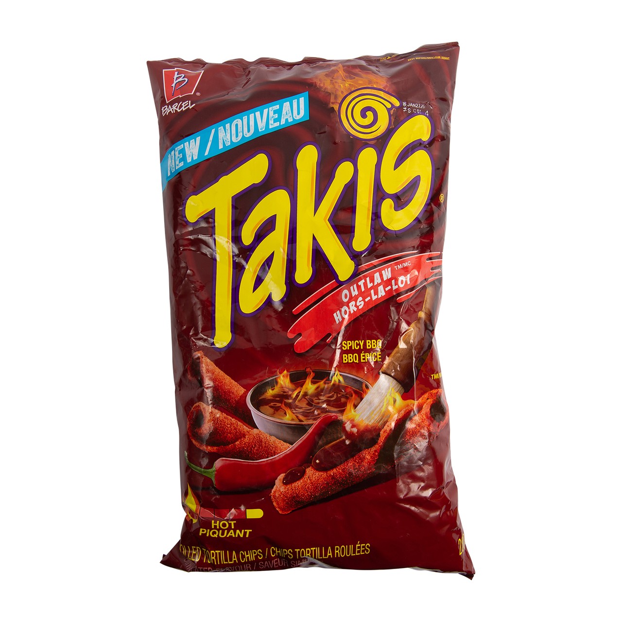 Takis Tortilla Chips Spicy BBQ 280 g - Voilà Online Groceries & Offers