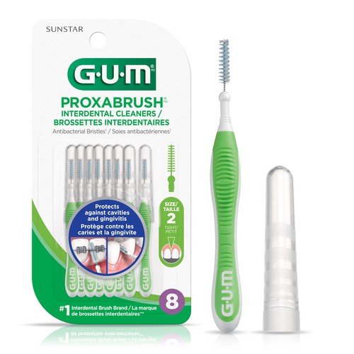 GUM Proxabrush Interdental Cleaners Tight 8 Count