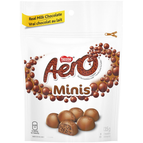 Nestlé Aero Bubbles Minis Chocolate Pouch 135 g