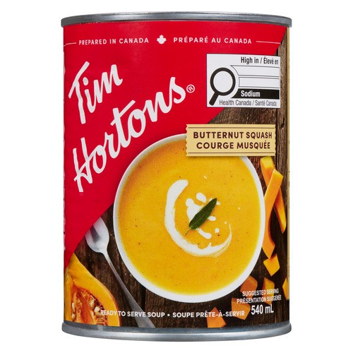 Tim Hortons Soup Butternut Squash 540 ml