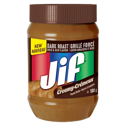 Jif Peanut Butter Dark Roast Creamy 500 g