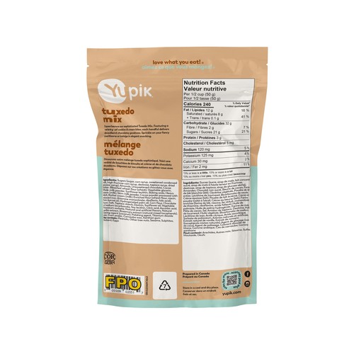 Yupik Snack Mix Tuxedo 185 g