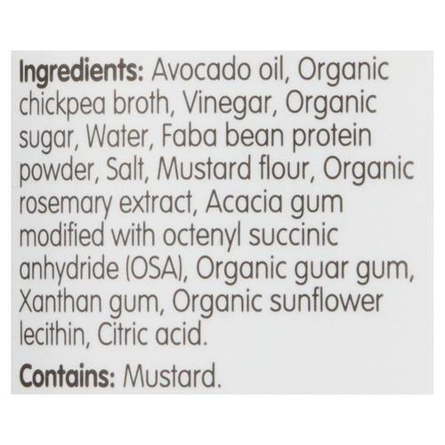 Chosen Foods Vegan Mayonnaise Avocado Oil 355 ml