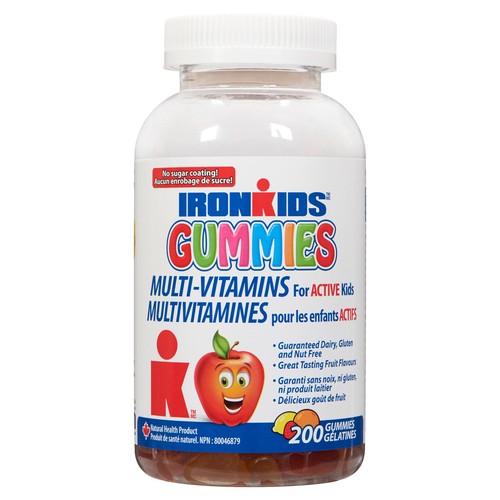 IronKids Multivitamins Kids Gummies Club Size 200 Count