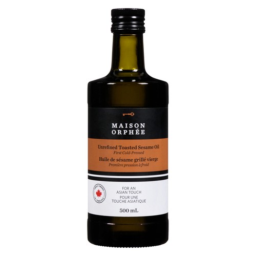 Maison Orphee Sesame Oil Toasted Unrefined 500 ml