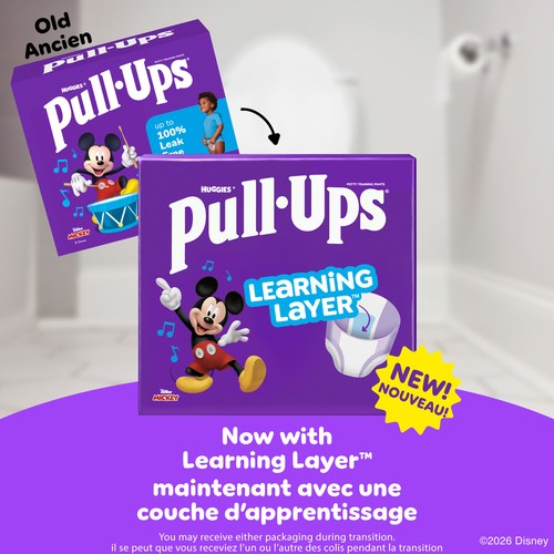 Huggies Pull-Ups Boy's Potty Training Pants 2T-3T 74 Count