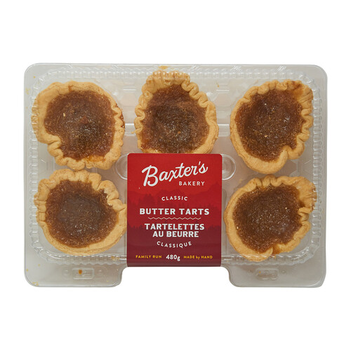 Baxter Kitchens Butter Tarts Original 510 g (frozen)