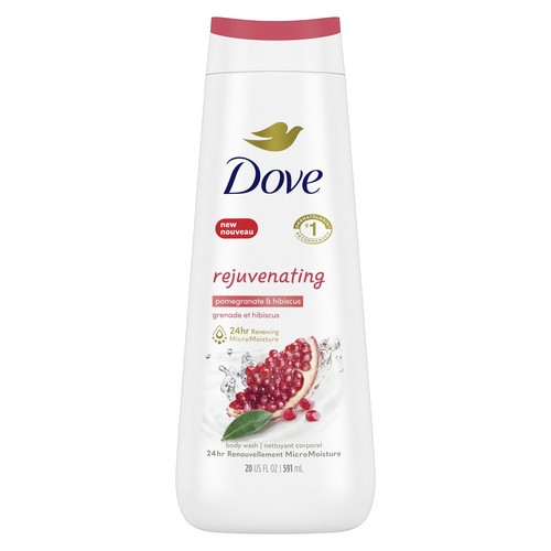 Dove Rejuvenating Body Wash Pomegranate & Hibiscus For Healthy-Looking Skin 591 ml