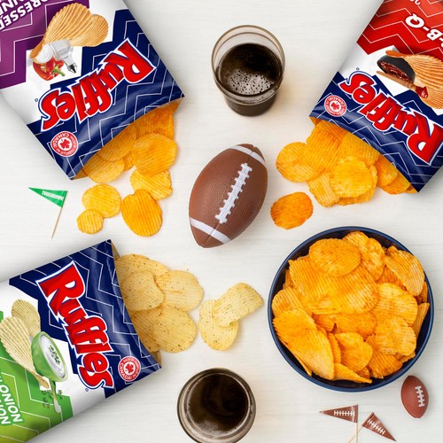 Ruffles Potato Chips Sour Cream & Bacon 200 g
