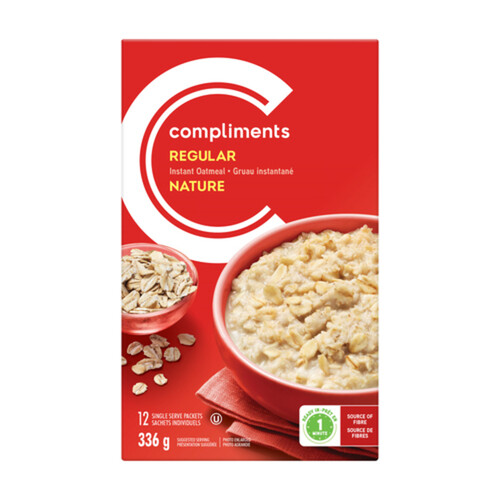 Compliments Oatmeal Regular 336 g