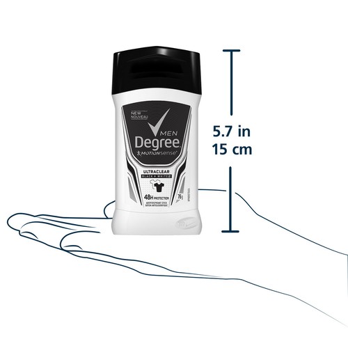 Degree Men Ultraclear Antiperspirant Black + White 76 g