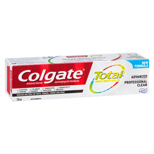 Colgate Total Advanced Toothpaste Professional Clean 120 ml