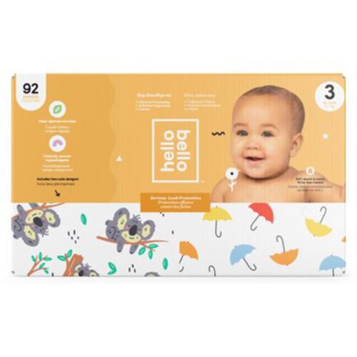 Hello Bello Club Diapers Size 3 92 Count 