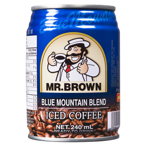 Mr. Brown Canned Iced Coffee Blue Mountain Blend 240 ml (can)