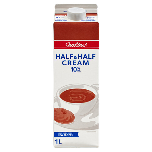 Sealtest 10% Coffee Cream Half & Half 1 L