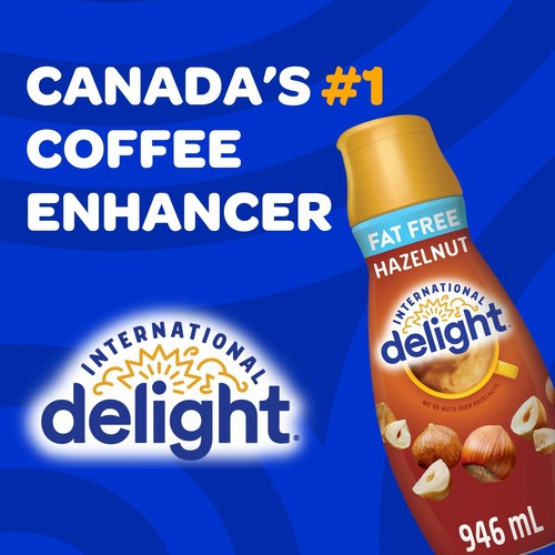 International Delight Fat-Free Coffee Creamer Hazelnut 946 ml